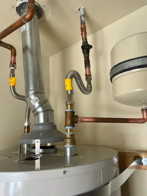 Water heater installation and plumbing repair in Crystola